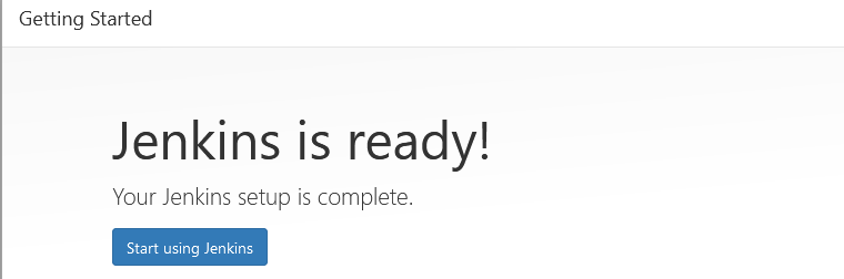 Install Jenkins on AWS EC2 Instance using Terraform! 17 jenkins setup copleted